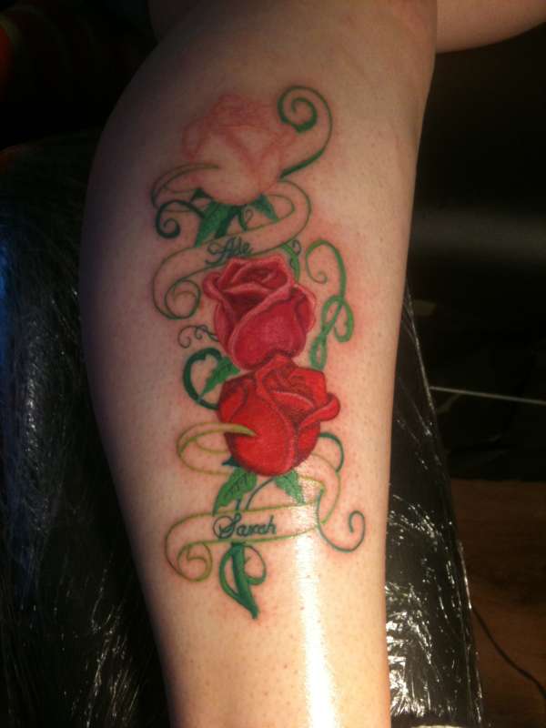 Rose's tattoo