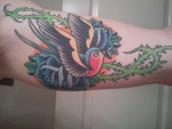 Sparrow tattoo