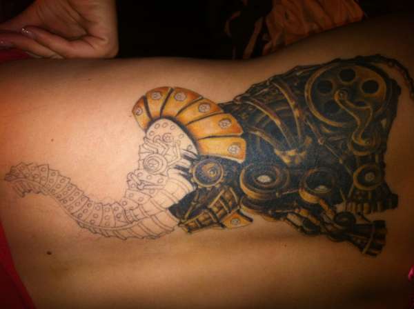 Steampunk Elephant tattoo