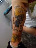 Steel Curtain tattoo