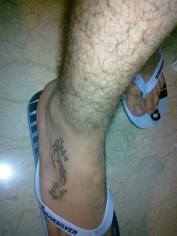 Tribal Seahorse tattoo