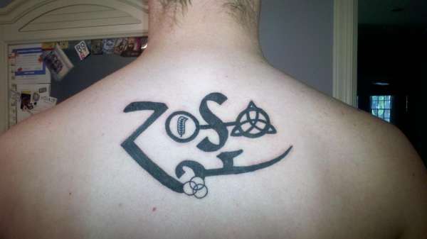 Zoso tattoo