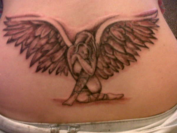 angel tattoo