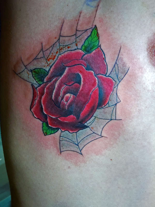 bloody rose tattoo