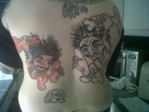 caveman 2nd sitting tattoo
