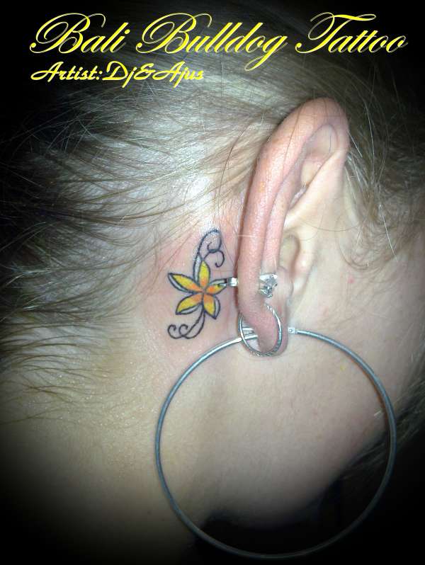 cute flower tattoo
