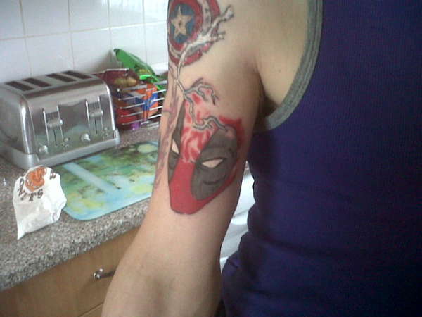 deadpool tattoo