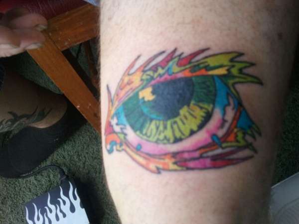 dragon eye tattoo