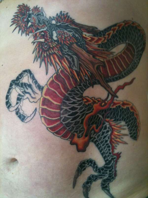dragon tattoo