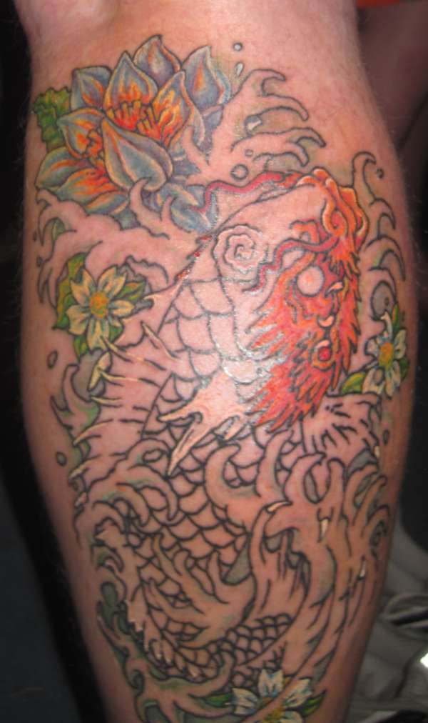 koi tattoo