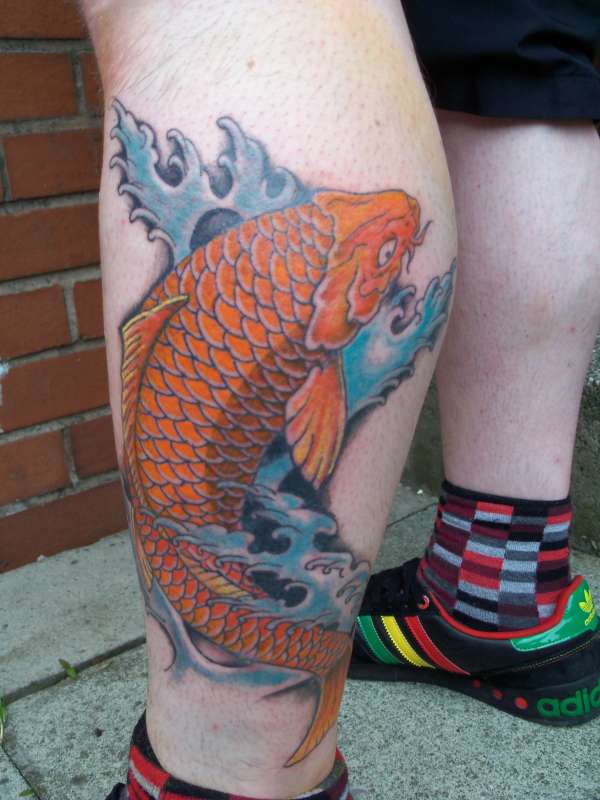 koi tattoo