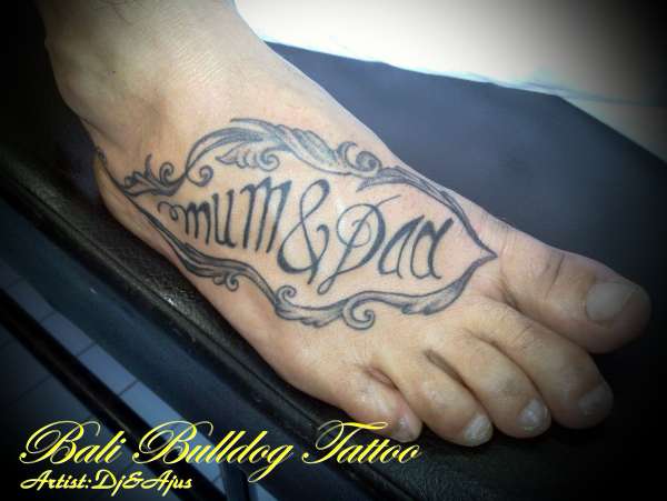 mum n dad tattoo