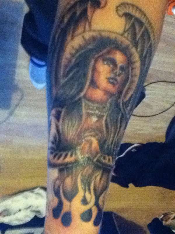 my angel tat tattoo
