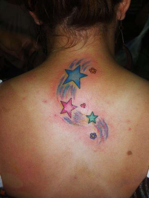 stars tattoo