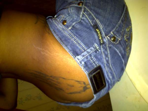 the devil scratched me tattoo