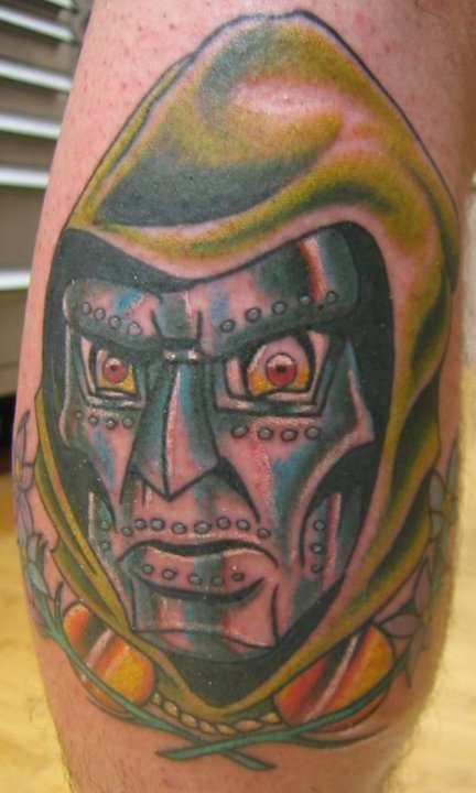 Dr. Doom tattoo