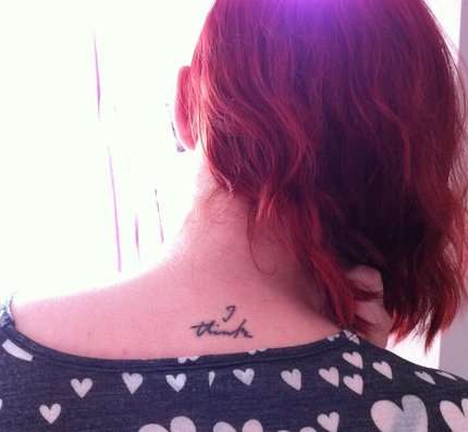 I think... tattoo