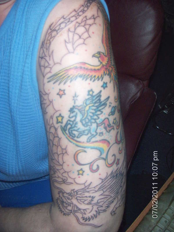 Outline for my dragon tattoo