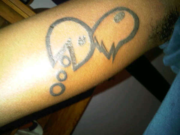 Pac-Man tattoo