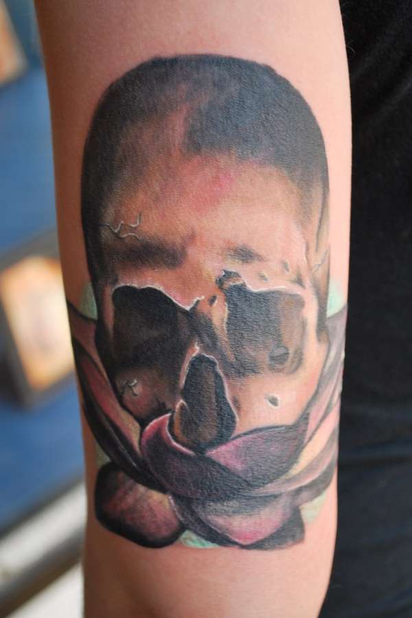 Skull Lotus Tattoo tattoo