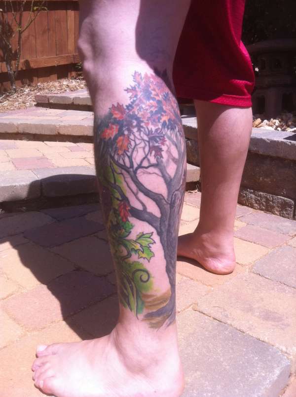 Tree - Left Side tattoo