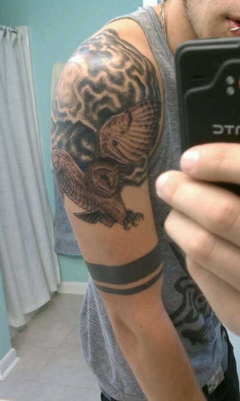sky tattoo sleeve