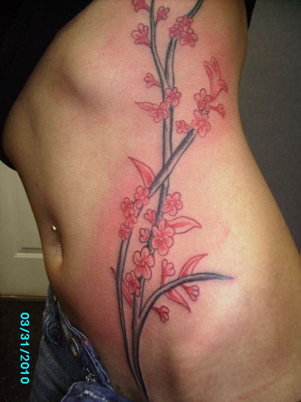 cherry blossoms tattoo