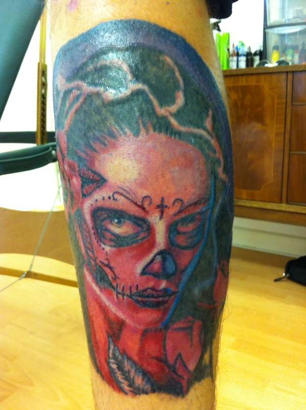 day of the dead tattoo