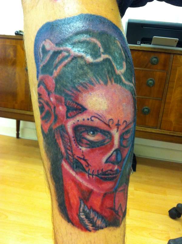 day of the dead tattoo