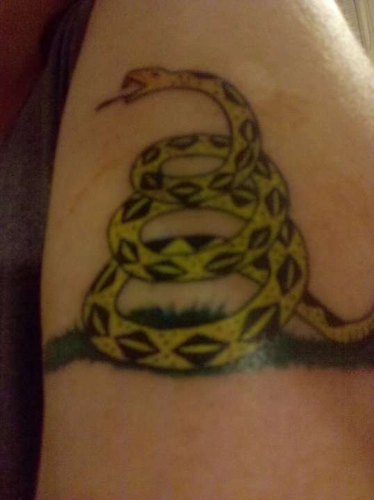 Don T Tread On Me Tattoo