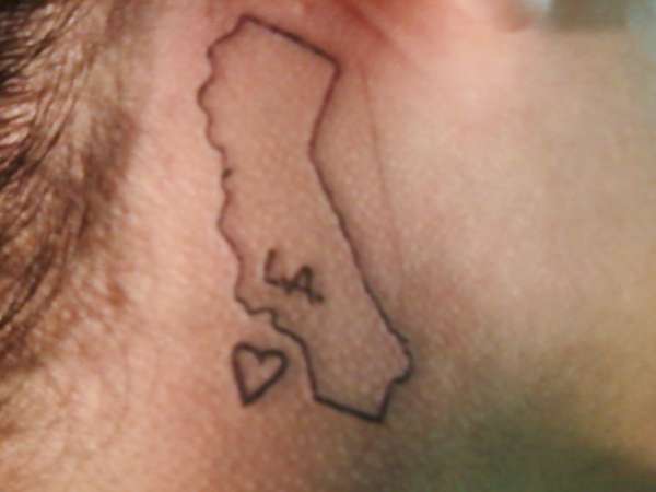 ear tattoo