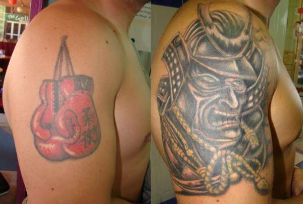 COVER UPfrom sport to warrior at peace tattoo