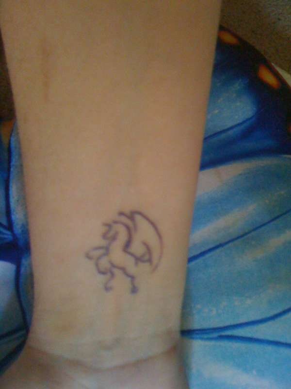 right wrist tattoo