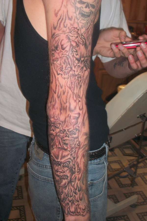skulls tattoo
