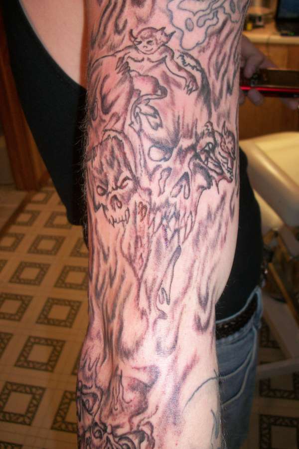 skulls tattoo