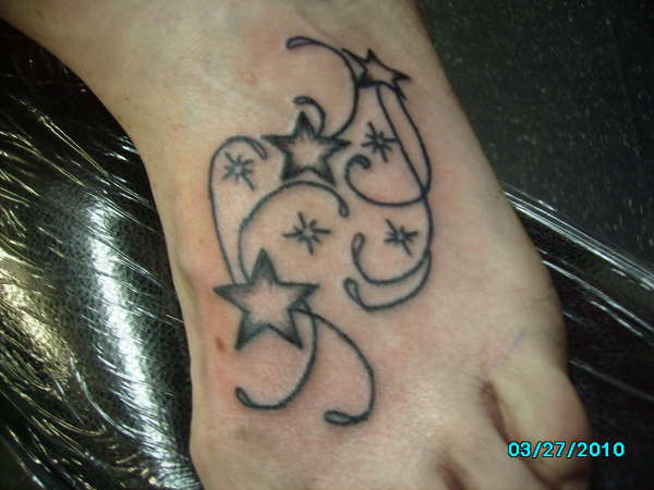 stars tattoo
