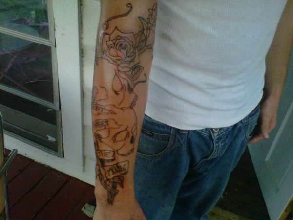 the "sleeve" tattoo