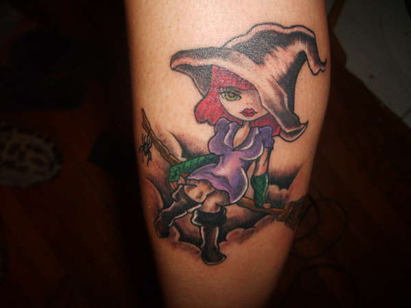witch tattoo