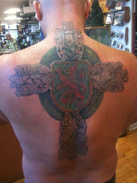 Celtic  Cross tattoo
