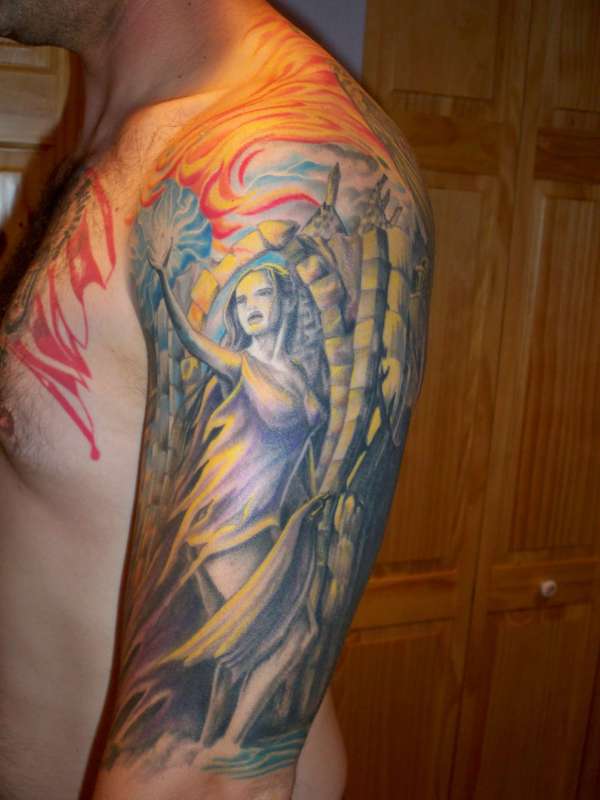 DARKNESS INSIDE tattoo