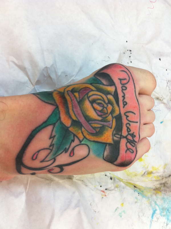 Dana Westfall tattoo