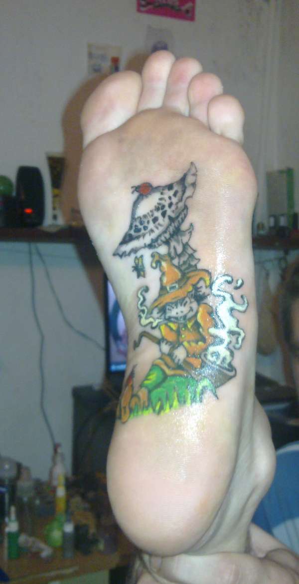 Dwarf Foot Tattoo tattoo