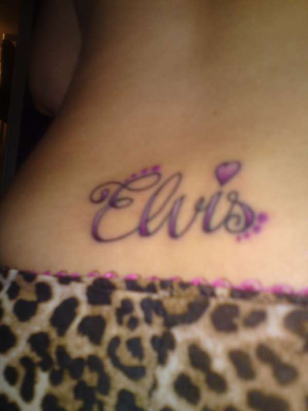 Elvis & Me tattoo