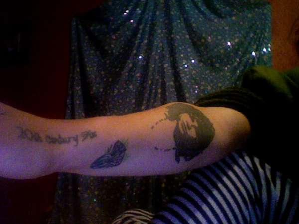 Jim Morrison/Rings tattoo