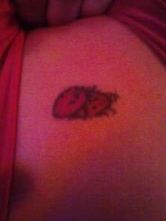Lady Bugs tattoo
