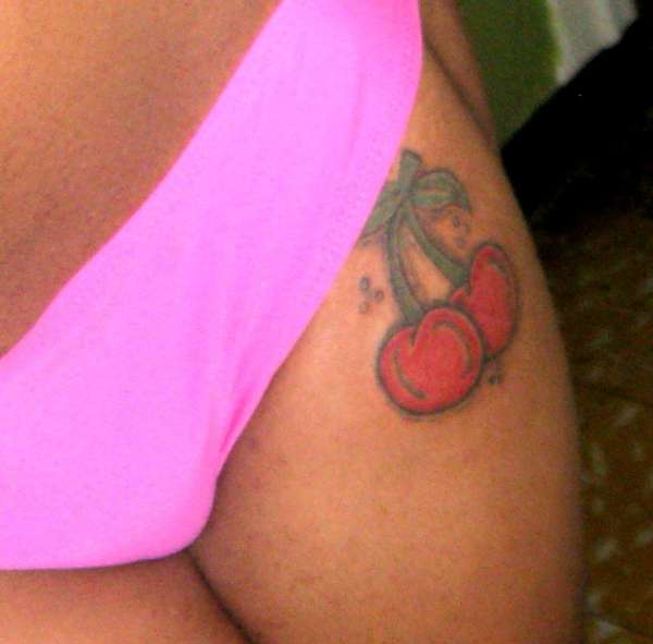 Love Cherry tattoo