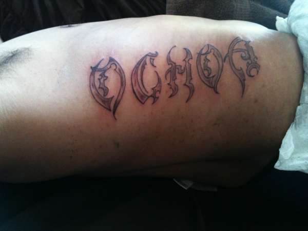 OCHOA tattoo