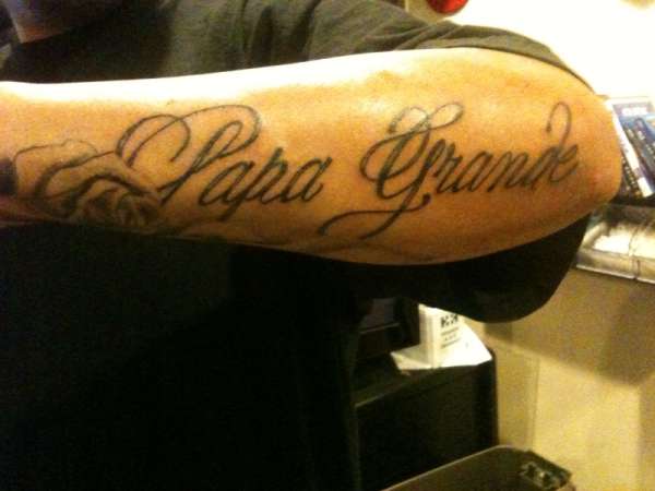Papa Grande tattoo