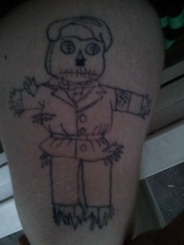 Scare Jew from Family Guy tattoo