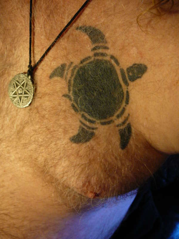 Tribal Turtle tattoo